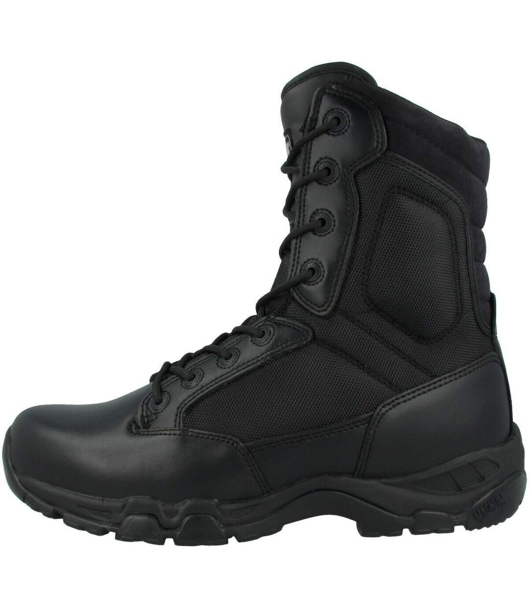 Mens viper pro 8.0 plus uniform leather safety boots black Magnum-3