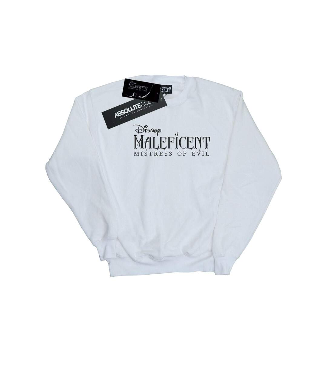 Disney Sweatshirt logo Maleficent Mistress Of Evil - Femmes/Dames (Blanc) - UTBI26491-1