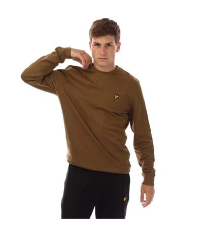 Sweat Homme Marron Clair Lyle & Scott