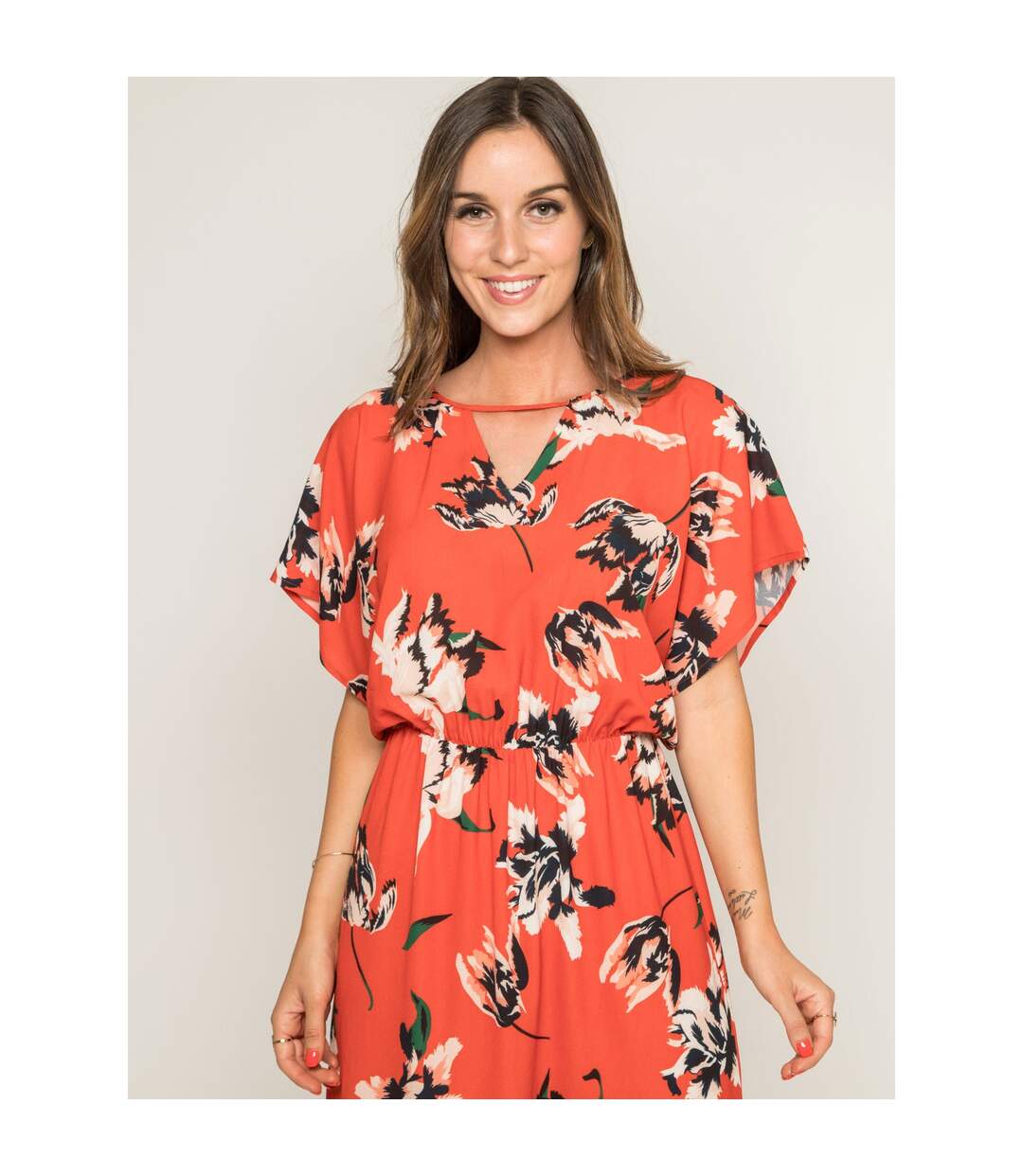 Robe longue imprimée ICHINO - Dona X Lisa-3