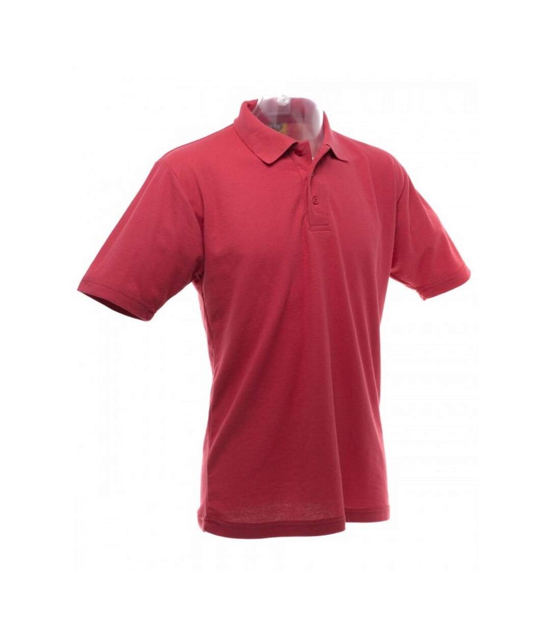 Polo uni à manches courtes UCC pour homme (Rouge) - UTBC1194