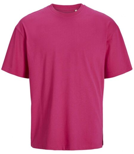 T-shirt oversize mc - JACK&JONES - Unisexe - JJ3911 - rose fuchsia