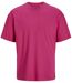 T-shirt oversize mc - JACK&JONES - Unisexe - JJ3911 - rose fuchsia