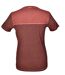 Tee-shirt homme Rouge - Col V - Manches courtes 100% coton Coupe ajustée et rayures-2