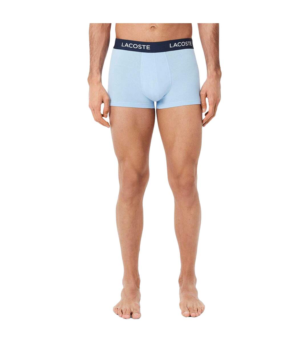 Boxers Homme Bleu Clair Bleu Bleu Marine Lacoste-2