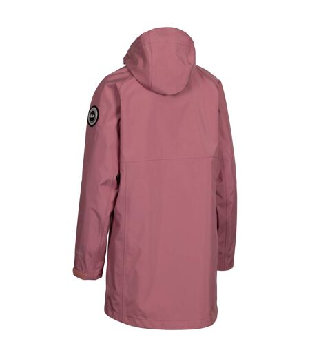 Womens/ladies Lucille Dlx Waterproof Jacket Light Mulberry Trespass