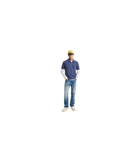 Polo Motif/style Logo Homme Bleu Marine Gant