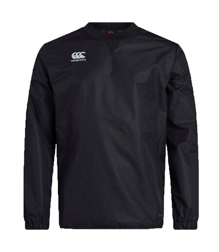 Mens Club Vaposhield Contact Top Black Canterbury