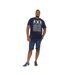T-shirt D555 Marco Homme Bleu Marine Blanc Duke-1
