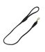 Superior roll leather dog lead one size black/brass Benji & Flo