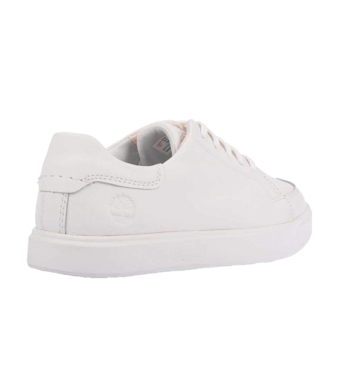 Mens Emerson Street Leather Trainers White Timberland-2
