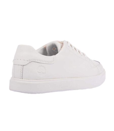 Mens Emerson Street Leather Trainers White Timberland