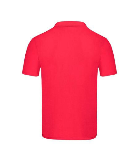 Polo Original Adulte Rouge Fruit Of The Loom