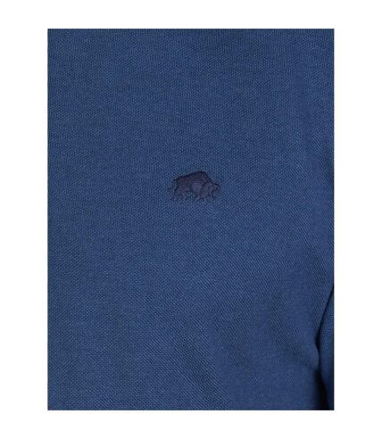 Polo bio classique pour hommes denim Raging Bull