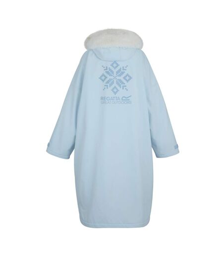 Peignoir À Langer Imperméable Adulte Bleu Regatta