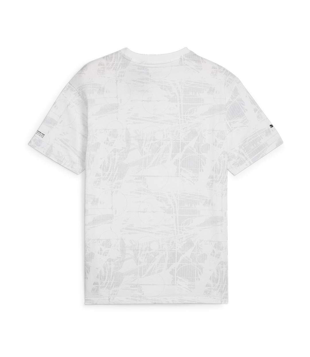 T-shirt Blanc/Gris Homme Puma Mapf1 Statement - L