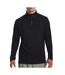 Sweat de sport noir homme under armour launch pro 1/4 zip-1