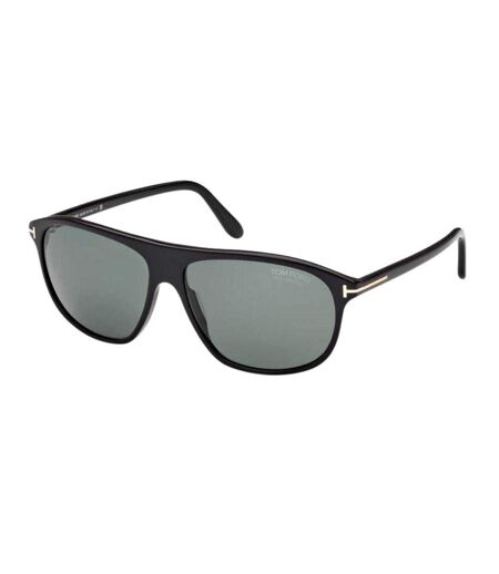 Lunettes De Soleil Prescott Homme Taille Unique Noir Brillant Tom Ford