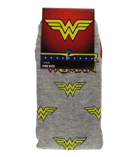 Wonder Woman Novelty Colorful Socks