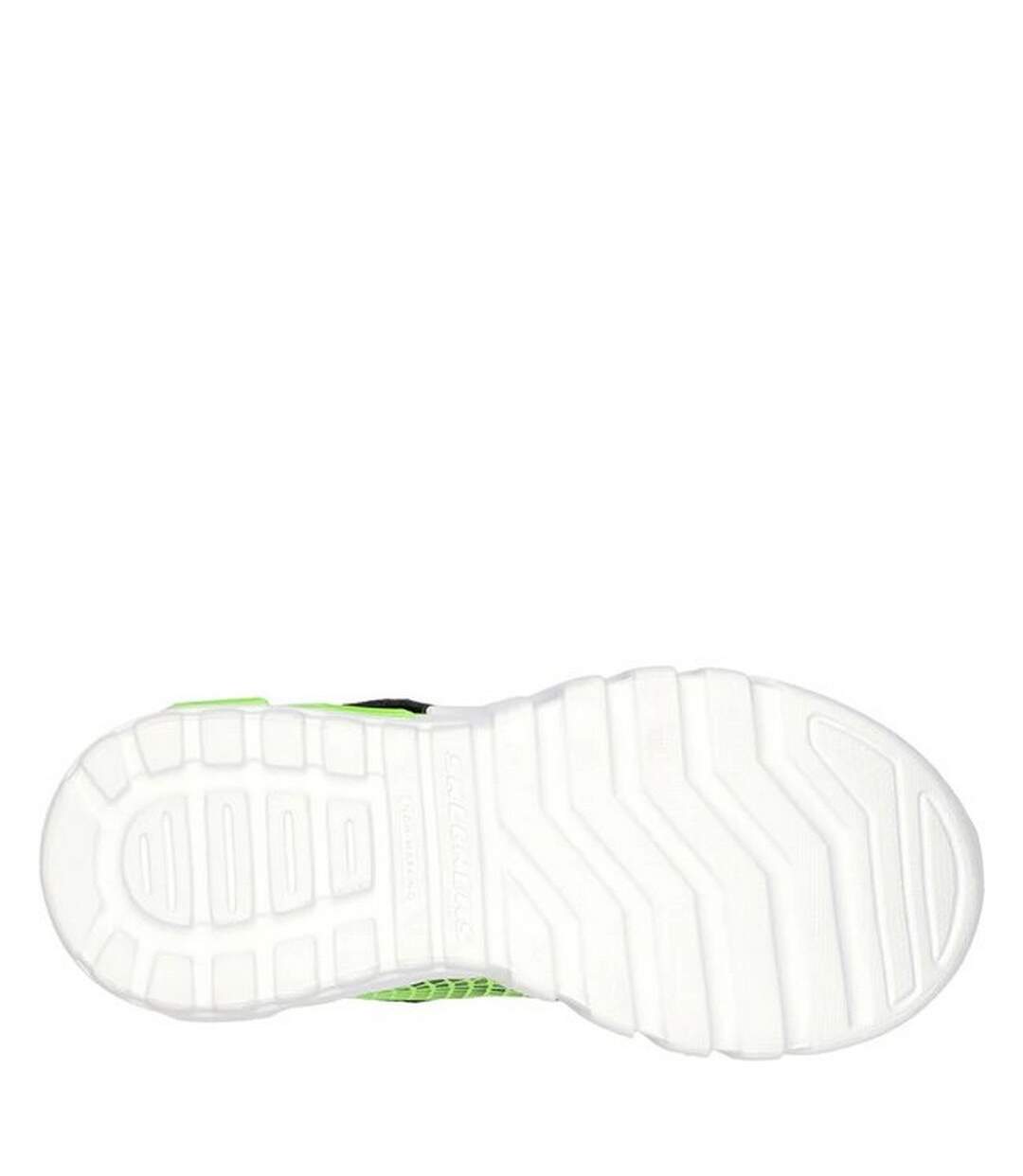 Baskets flex-glow elite vorlo garçon vert clair / noir Skechers-3