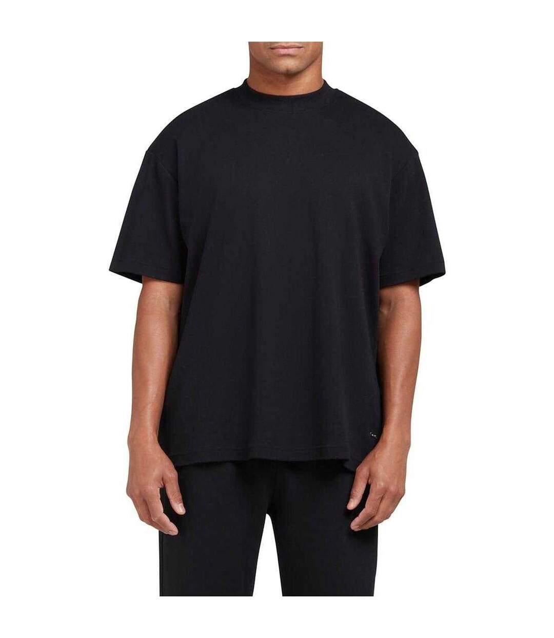 T-shirt Homme Noir Mallet-1