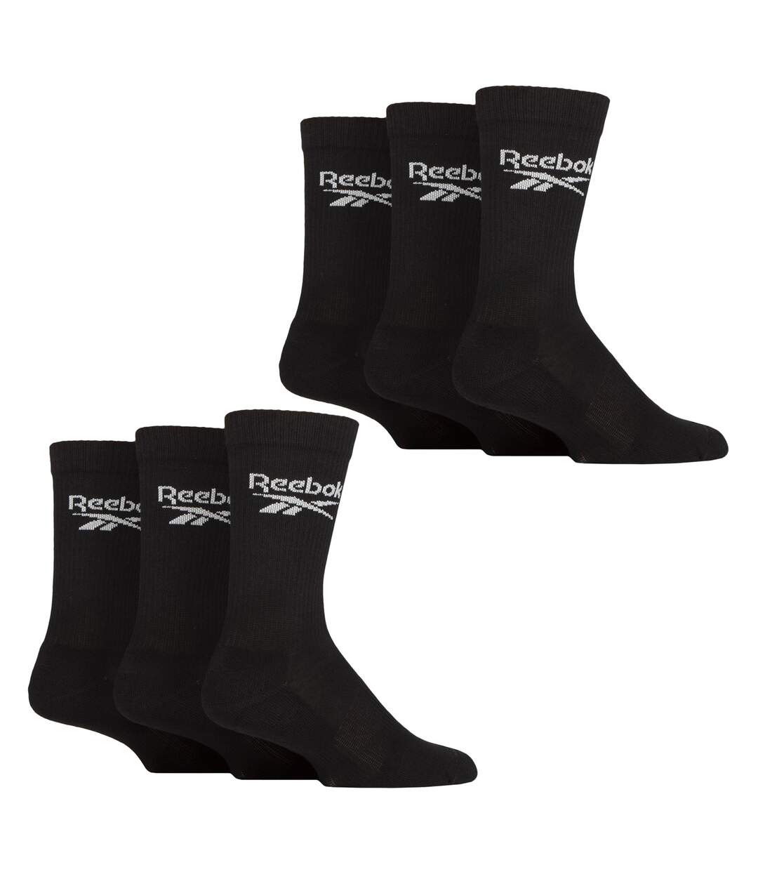 Ribbed Sport Breathable Crew Socks for Men and Women-1