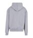 Sweat À Capuche Surdimensionné Ultra Lourd Pour Hommes Gris Chiné Build Your Brand-2