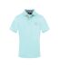 Polo Motif/style Logo Brodé Homme Bleu Ciel Aquascutum-1
