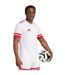 T-shirt Squadra Homme Blanc Rouge Adidas-1