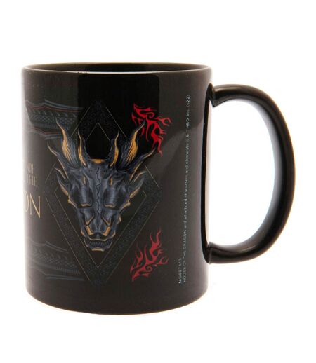 House Of The Dragon Ornate Mug (Black/Gold) (One Size) - UTTA9843