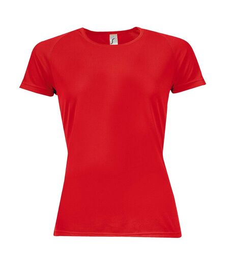 SOLS - T-shirt de sport - Femme (Rouge) - UTPC2152