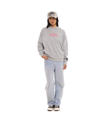 Sweat à capuche femme fr. terry 280GSM touché pêche print devant Lova Vondutch