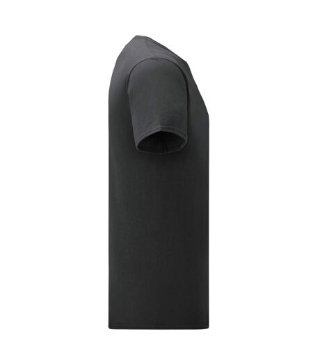 Mens Iconic 150 T-shirt Black Fruit Of The Loom