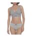 Brassière Femme Gris Chiné Adidas-2