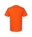 Unisex adult softstyle midweight t-shirt orange Gildan