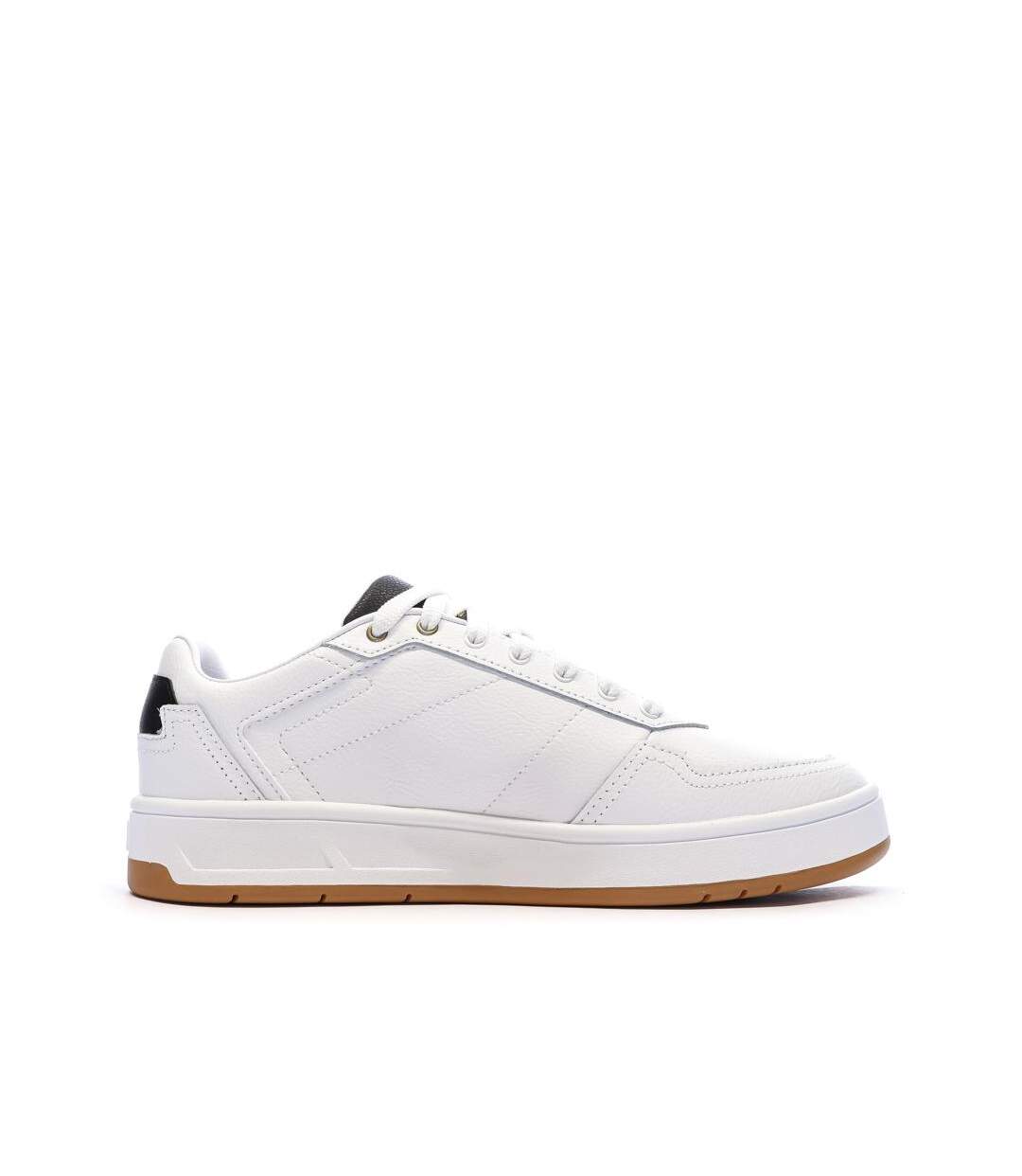 Baskets blanches homme puma court classic lux-2