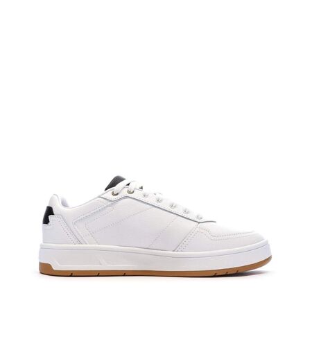 Baskets blanches homme puma court classic lux