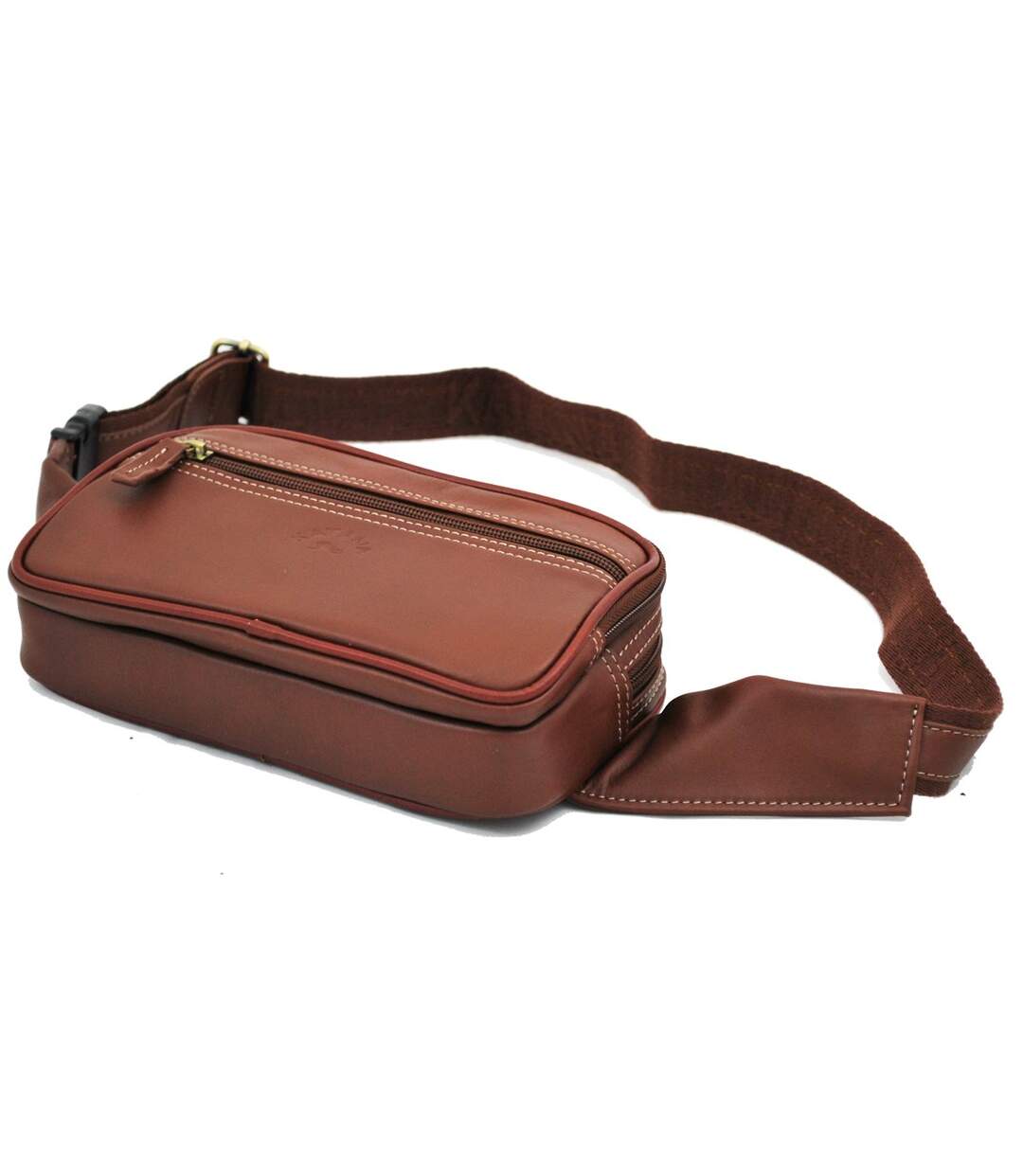 Katana - Sac ceinture en cuir - marron - 6355-5