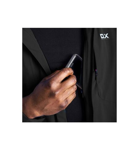 Trespass Mens Kumar Waterproof DLX Jacket (Black) - UTTP3286