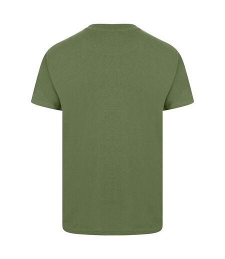 Casual - T-shirt manches courtes - Homme (Vert militaire) - UTAB261