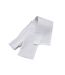 Unisex adult unified stock tie white Shires-1