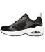 Womens/ladies Uno Suede Trainers Black Skechers-2