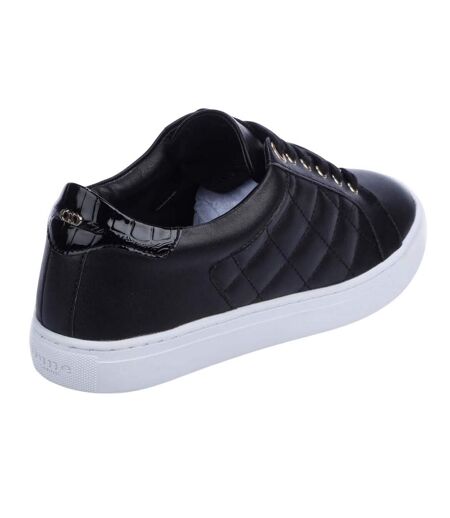 Baskets Style Matelassé Ellenar Adulte Noir Dune London