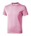 Elevate Mens Nanaimo Short Sleeve T-Shirt (Light Pink)