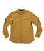 Chemise Manches Longues Homme Jaune Moutarde Roamers-2