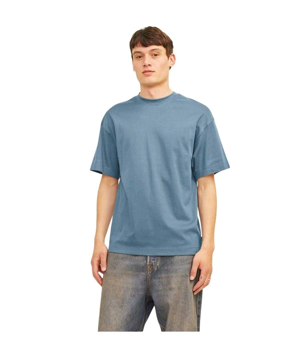 T-shirt Urban Homme Bleu Jack And Jones-2