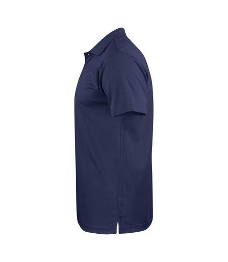 Polo Basic Active Adulte Bleu Marine Foncé Clique