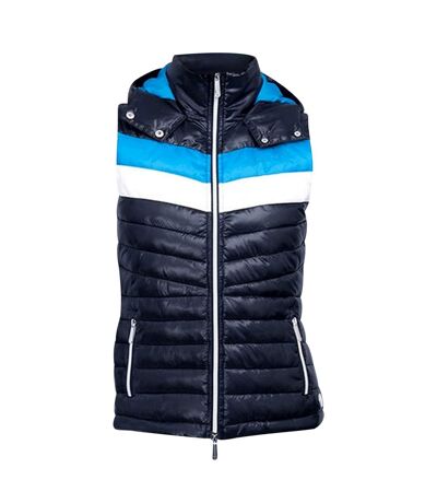 Coldstream Womens/Ladies Southdean Quilted Vest (Navy/White/Blue)