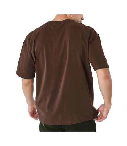 T-shirt Marron Homme  Project X Paris Broderie Logo - M