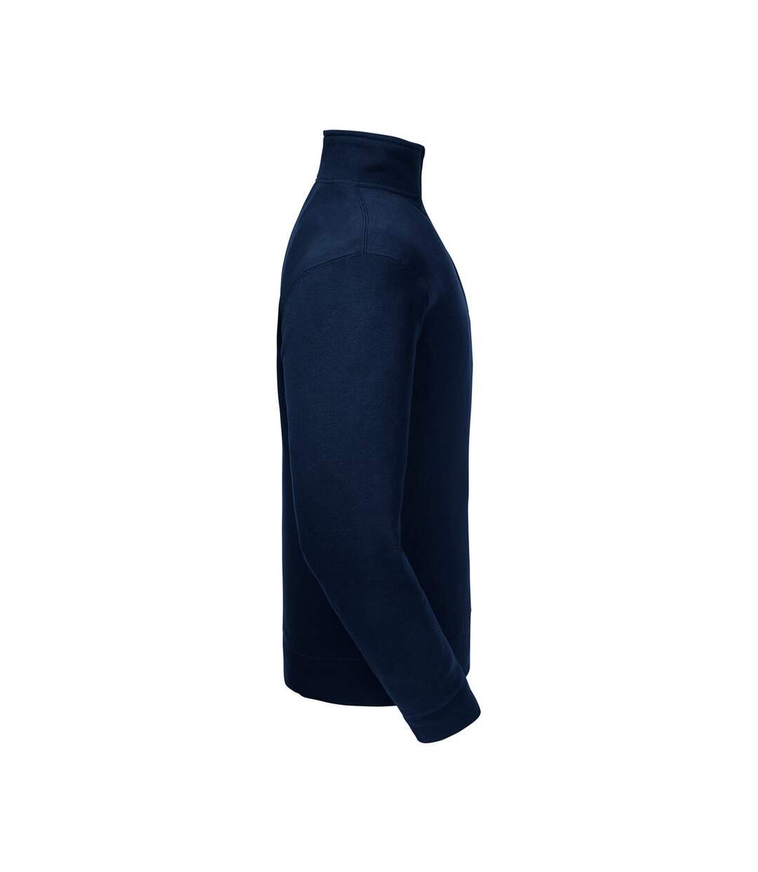 Russell Mens Authentic Zip Neck Sweatshirt (French Navy) - UTPC4069-3